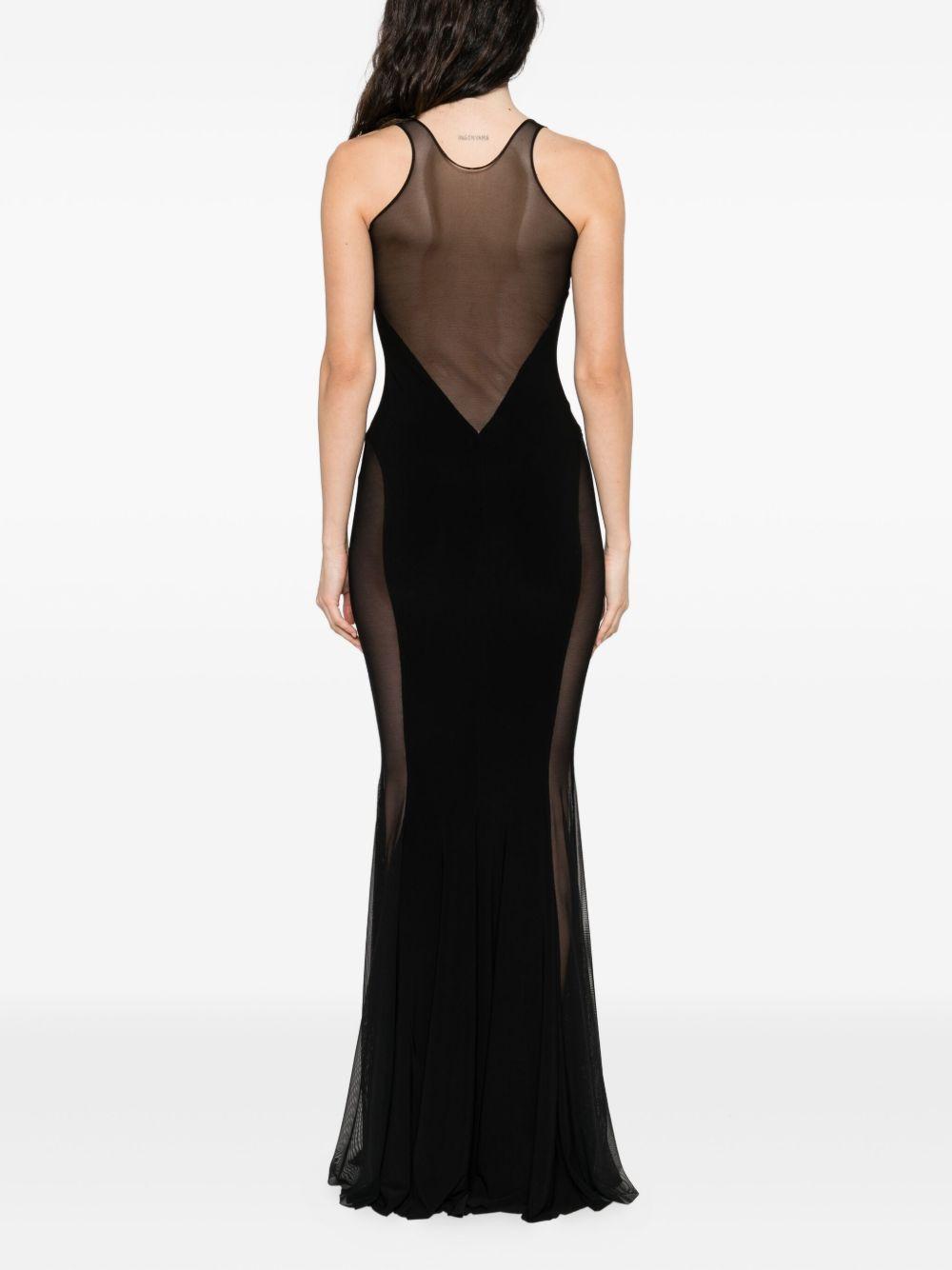 panelled maxi dress Product Image