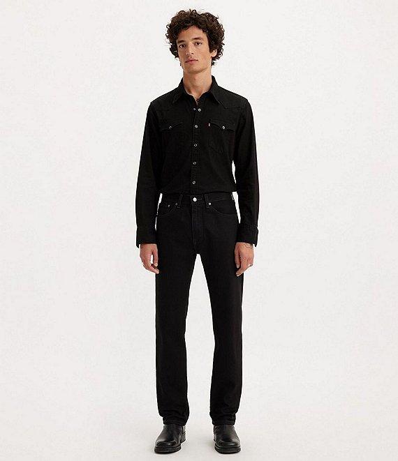 Levi's® 505 Regular Fit Rigid Jeans Product Image