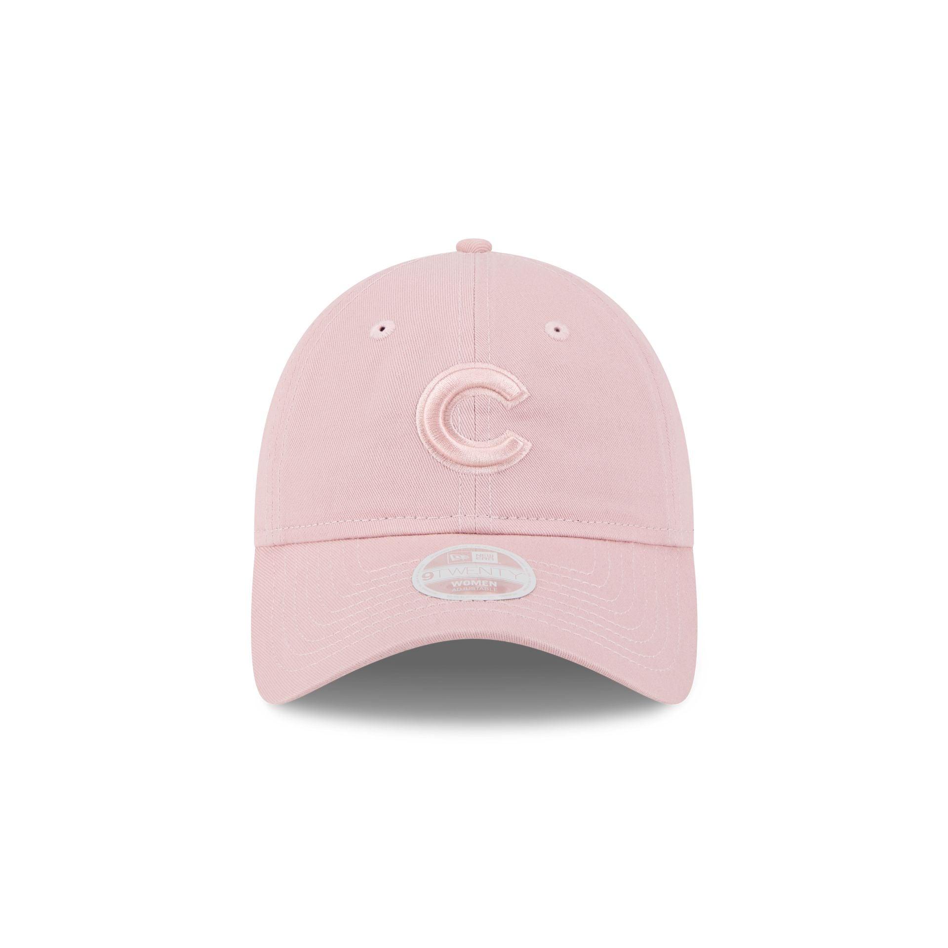 Chicago Cubs Women's Pink 9TWENTY Adjustable Hat Female Product Image