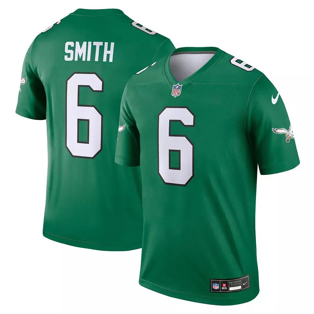 Men's Nike DeVonta Smith Kelly Green Philadelphia Eagles Legend Jersey,  Product Image
