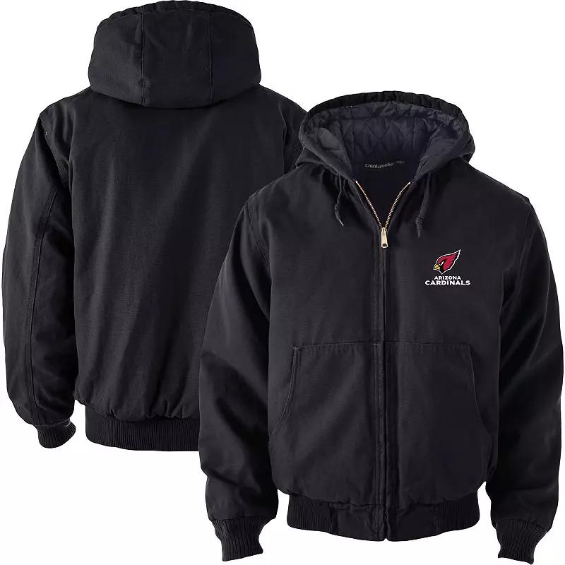 Mens Dunbrooke New Orleans Saints Big & Tall Dakota Canvas Hoodie Full-Zip Jacket Product Image