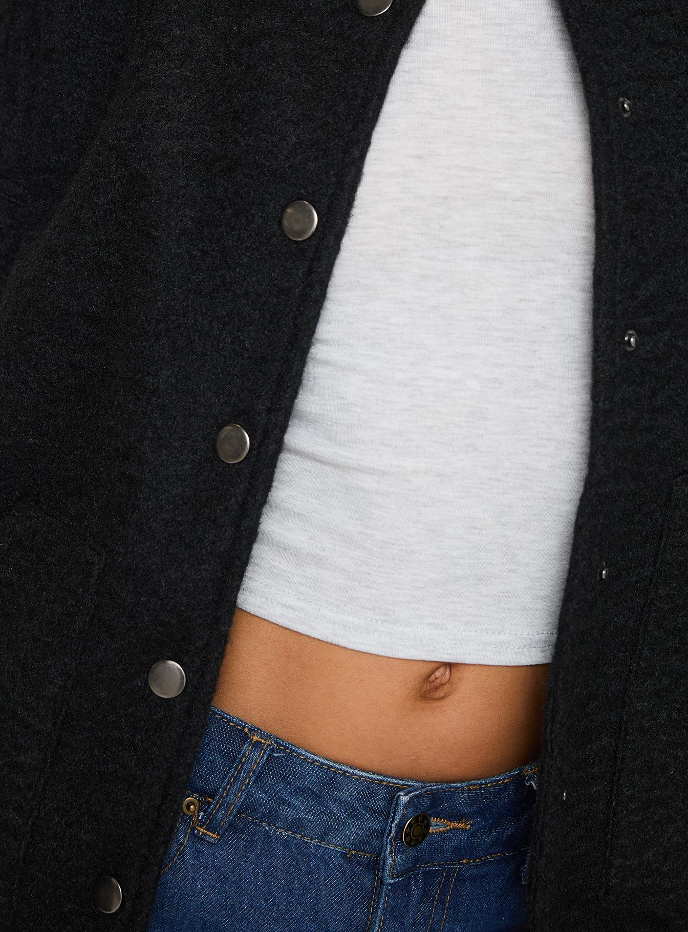 Stillar Bomber Jacket Black Product Image