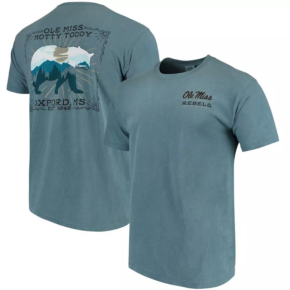 Mens Ole Miss Rebels State Scenery Comfort Colors T-Shirt Product Image