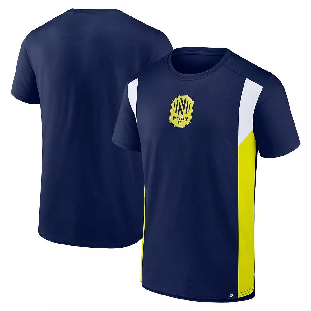Mens Fanatics Navy Nashville SC Golden Goal T-Shirt Mls Blue Product Image