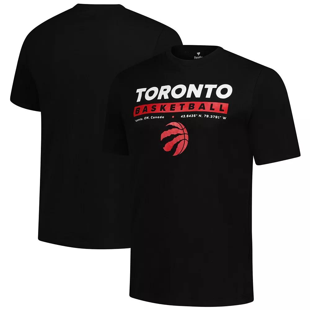 Men's Fanatics  Black Toronto Raptors Location Just Net T-Shirt, Size: Medium, Rpt Black Product Image