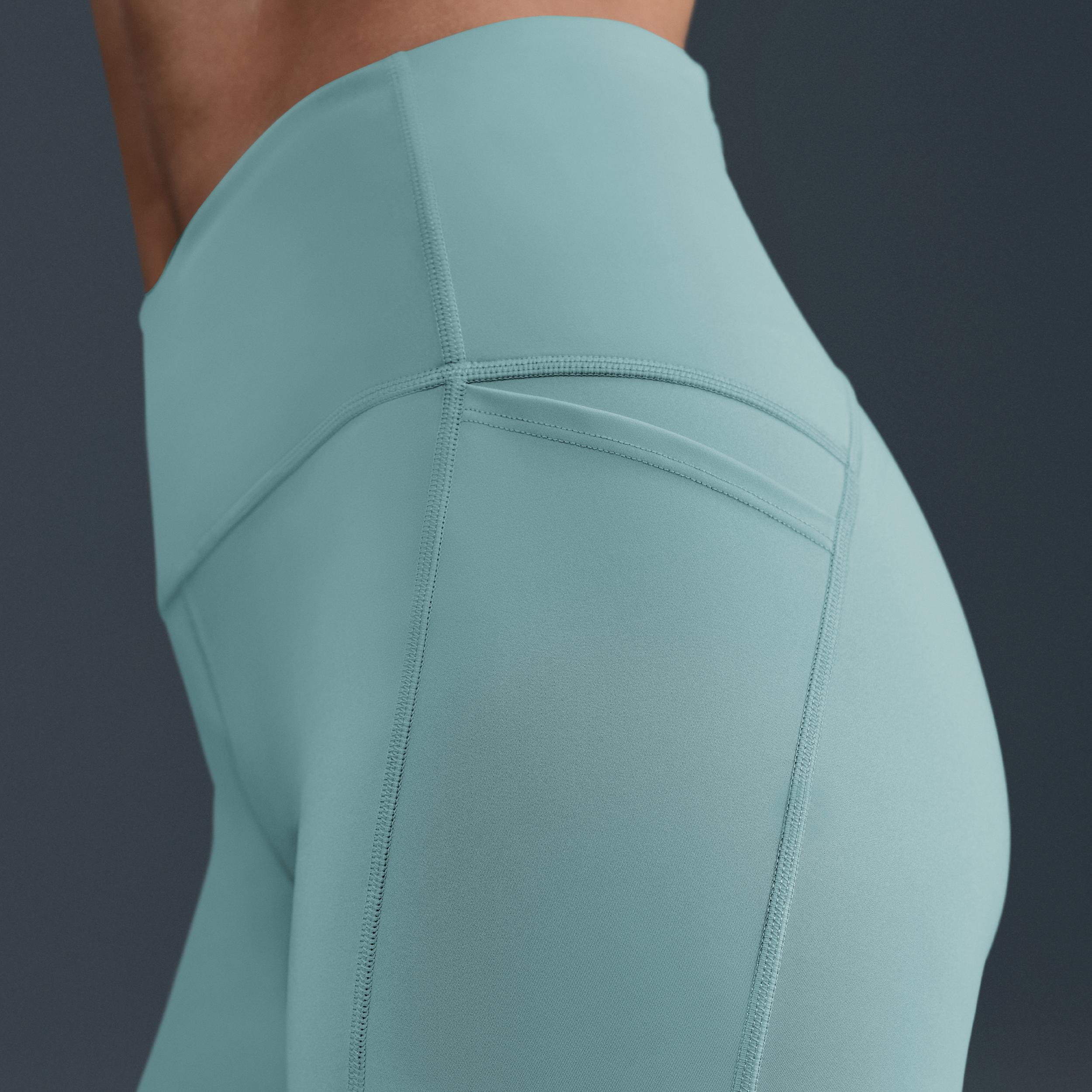 Nike Womens Swift High-Waisted 4 Tight Running Shorts with Pockets | HJ2258-017 Product Image