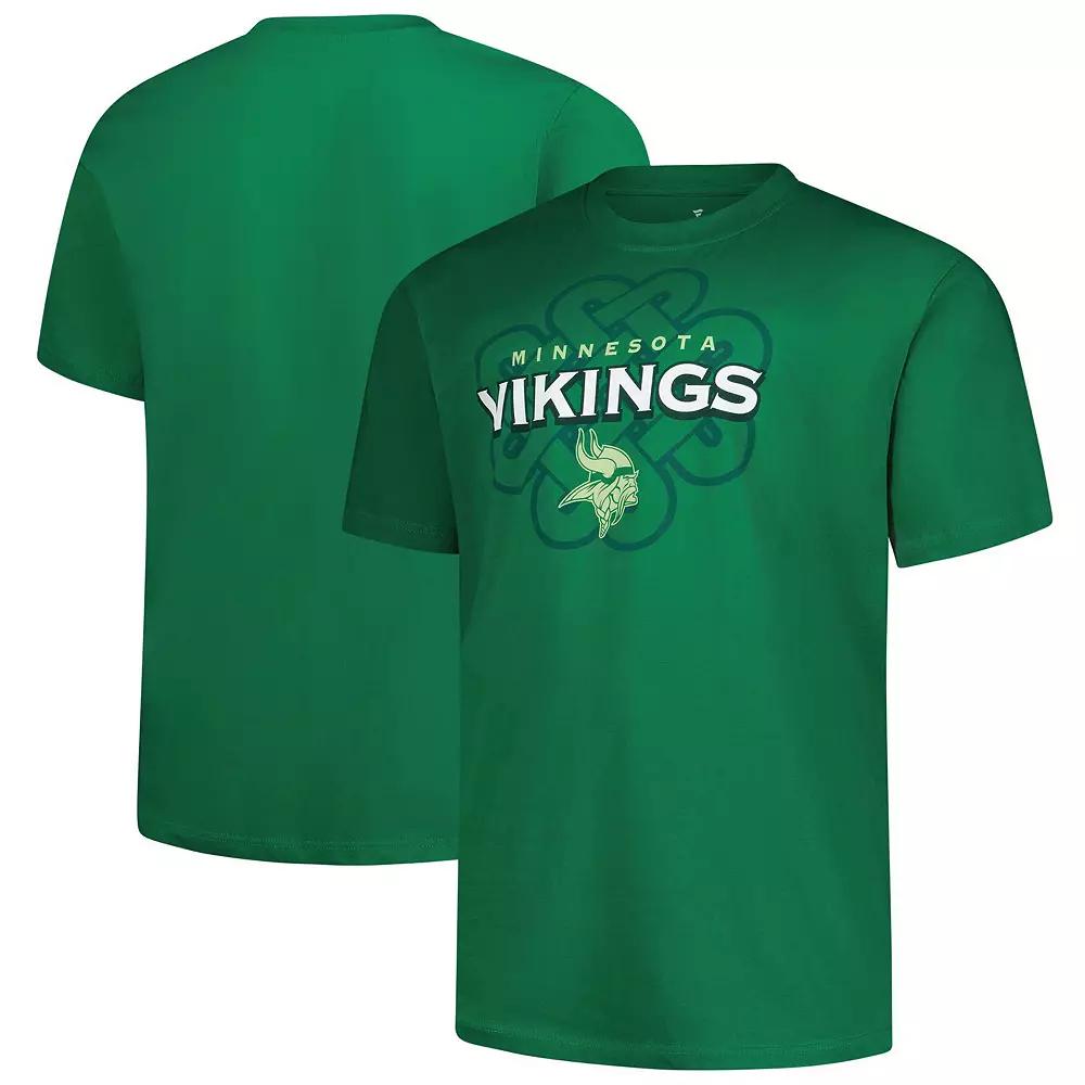Men's Fanatics Kelly Green Minnesota Vikings Big & Tall Celtic T-Shirt,  Product Image