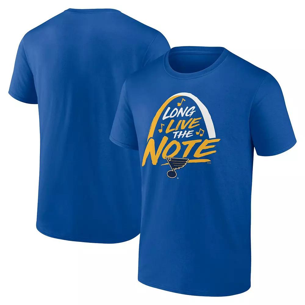 Men's Fanatics Branded Blue St. Louis Blues Local T-Shirt,  Product Image