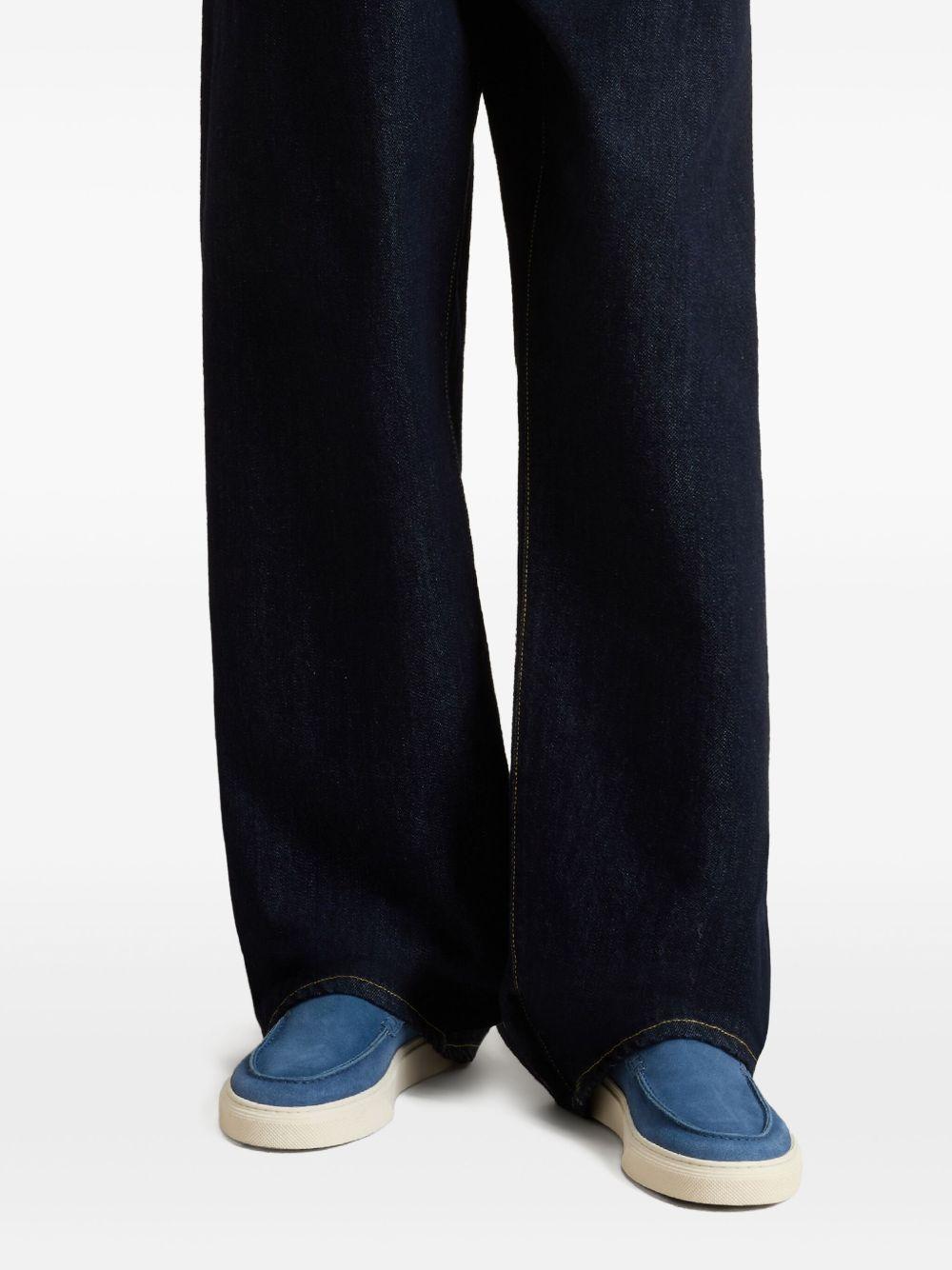 slip-on suede loafers Product Image