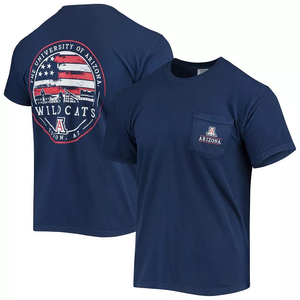 Men's Navy Arizona Wildcats Campus Americana T-Shirt, Size: Large, Blue Product Image
