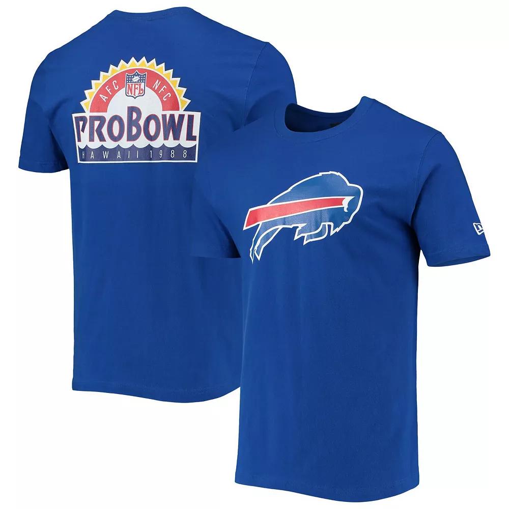 Men's New Era Royal Buffalo Bills 1988 Pro Bowl T-Shirt, Size: Small, Blue Product Image