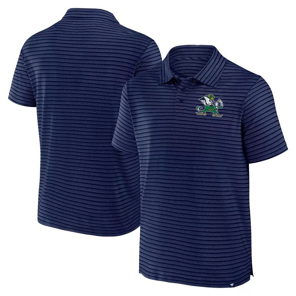Men's Fanatics Navy Notre Dame Fighting Irish Victory Calls Stripe Polo, Size: Medium, Blue Product Image