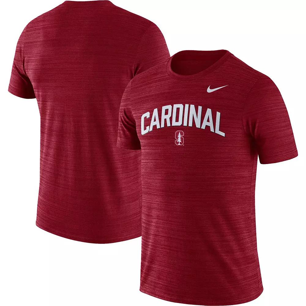 Men's Nike Cardinal Stanford Cardinal Game Day Sideline Velocity Performance T-Shirt,  Product Image