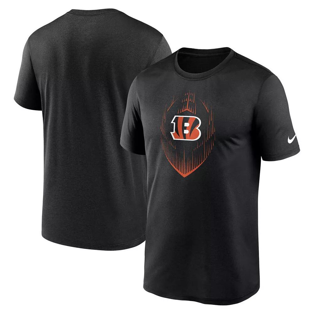 Men's Nike Black Cincinnati Bengals Big & Tall Blitz Legend Icon T-Shirt,  Product Image