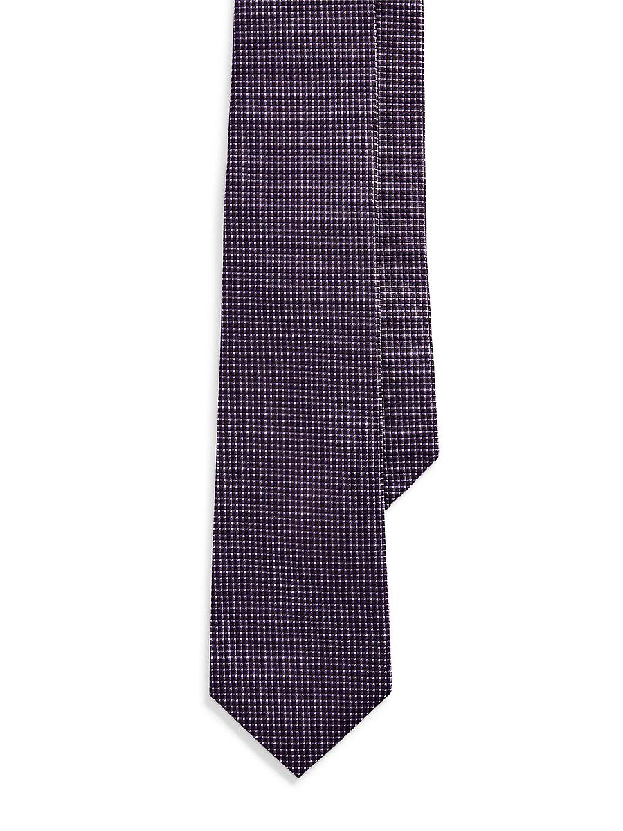 Mens Bond St. Geometric Silk Tie Product Image