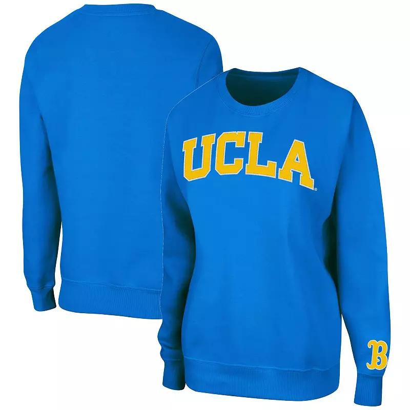 Women's Colosseum Blue UCLA Bruins Campanile Pullover Sweatshirt,  Product Image