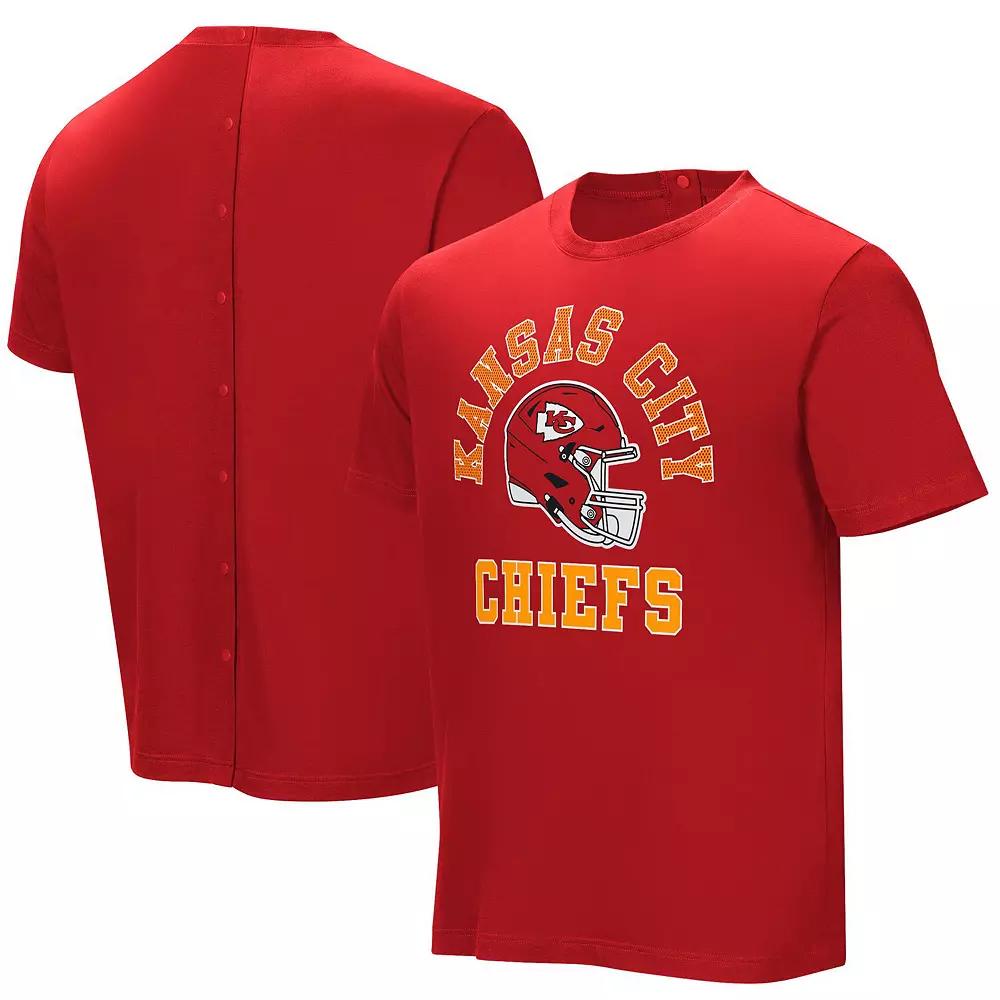 Men's Red Kansas City Chiefs Field Goal Assisted T-Shirt,  Product Image