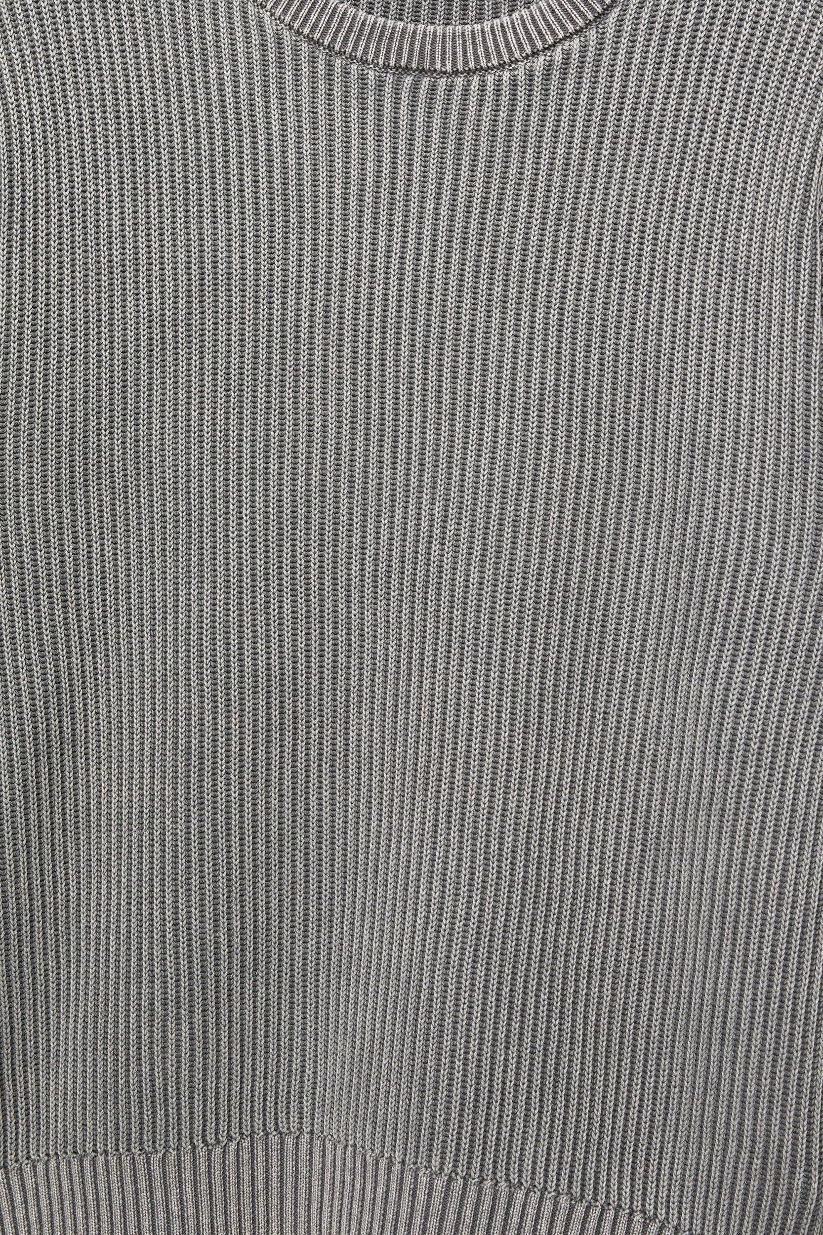 Acid wash knit jumper Product Image