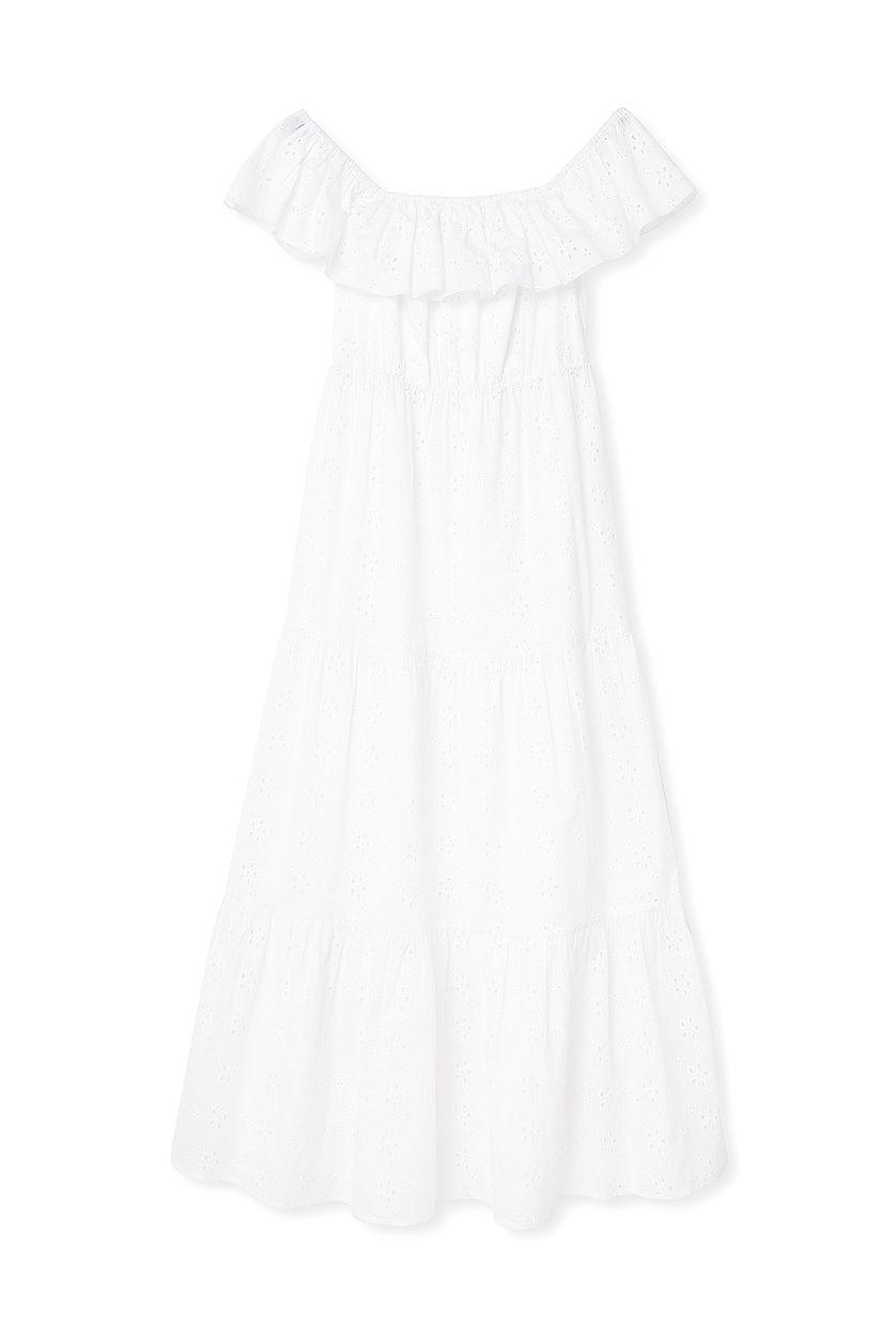 Anglaise Off Shoulder Maxi Dress Product Image