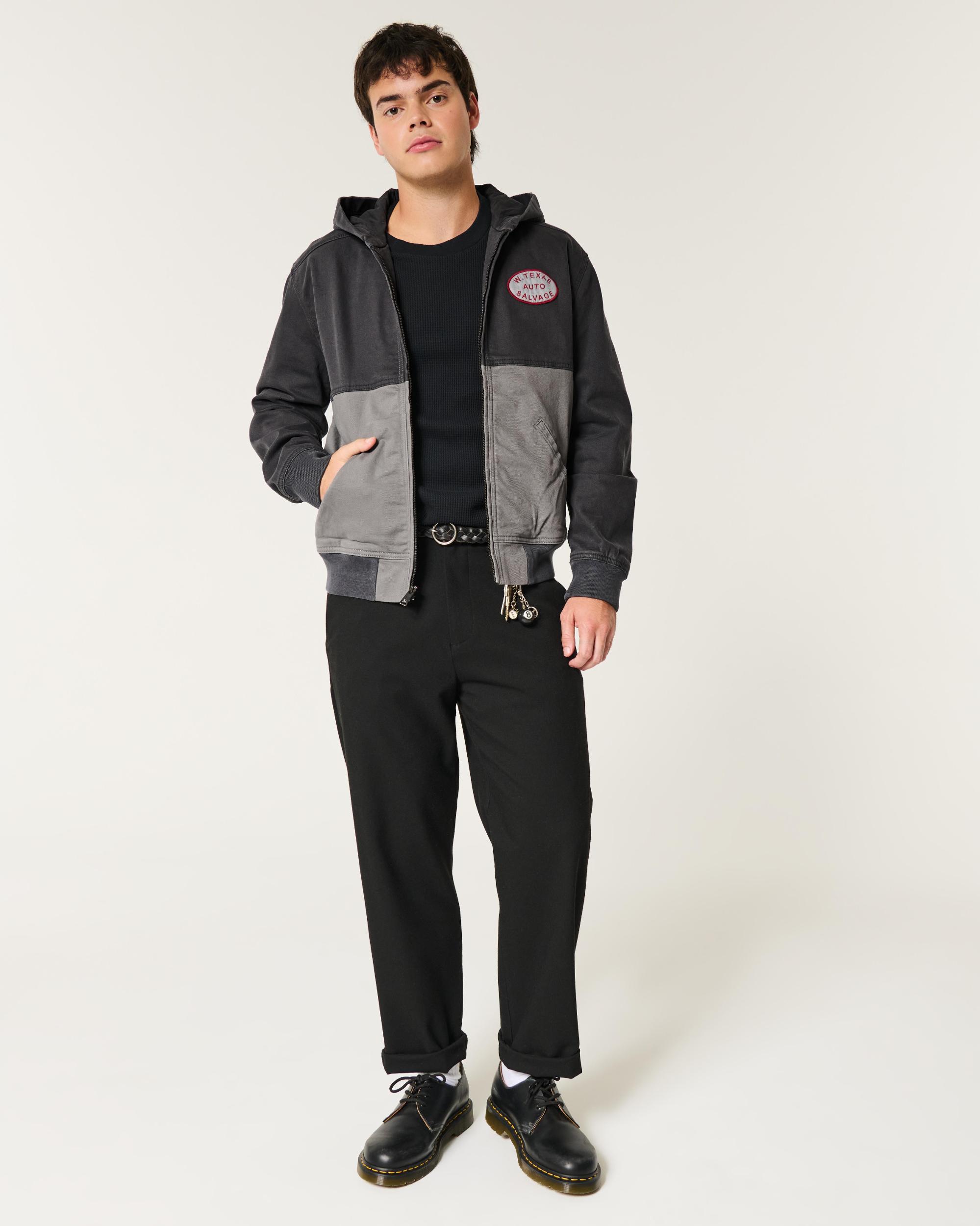 Hooded Zip-Up Jacket Product Image