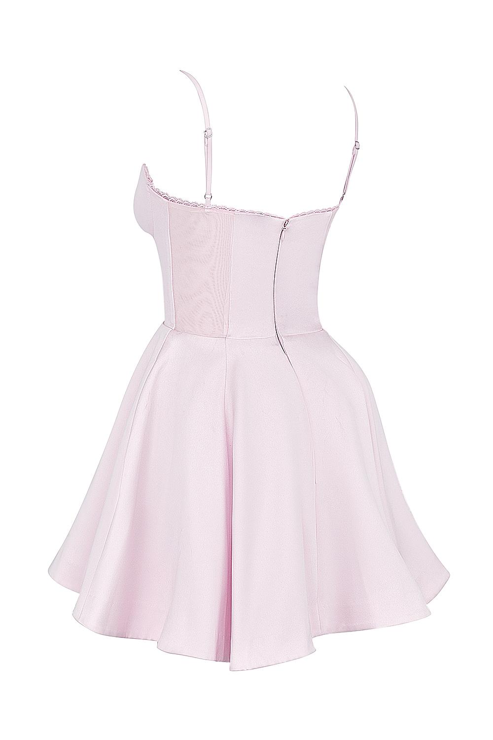 Minimoiselle  ballerina pink tulle mini dress Product Image