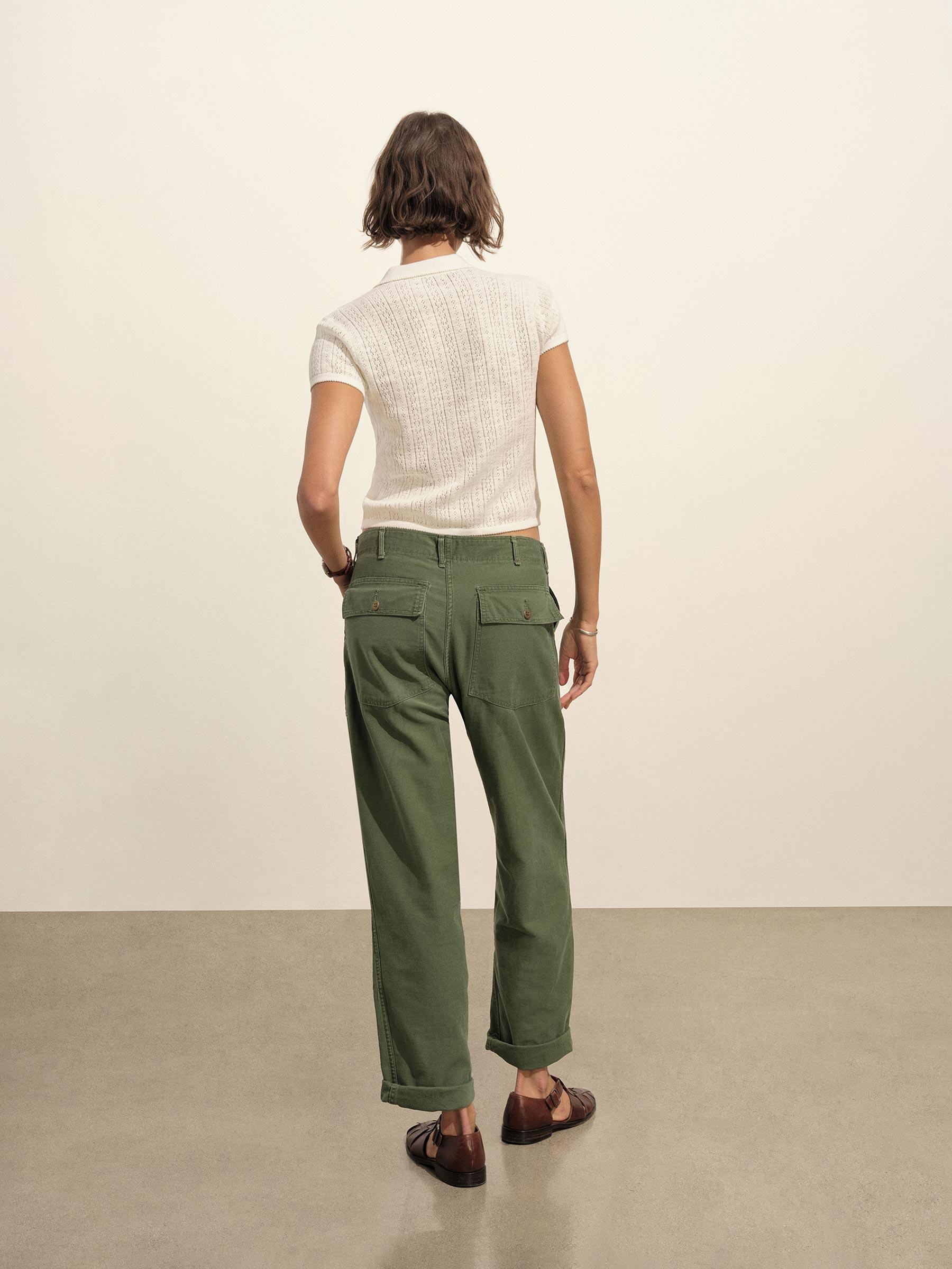 Soft White Coastal Linen Pointelle Polo Product Image