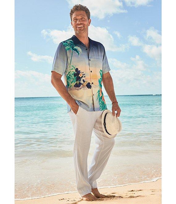 Tommy Bahama Boracay Flat Front Stretch Sateen Pants Product Image