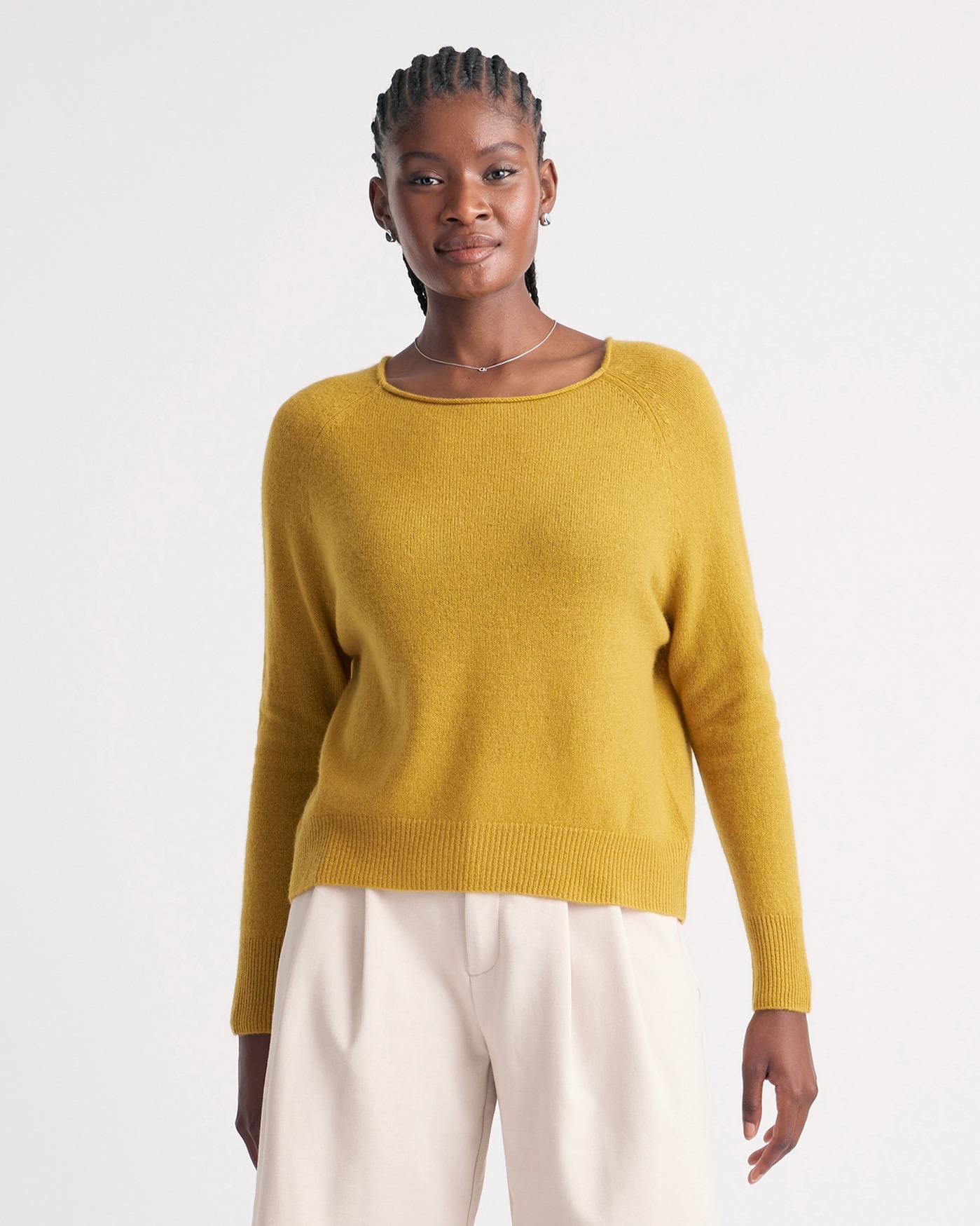 Quince | Women's Mongolian Cashmere Boatneck Sweater Size XS Product Image
