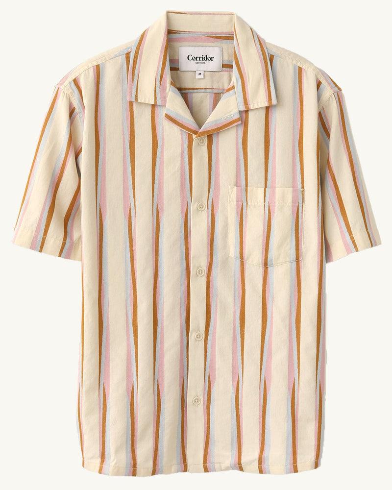 Twisted Stripe SS Camp Product Image