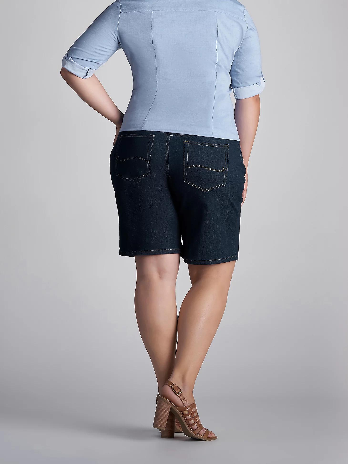 Women’s Relaxed Fit Kathy Bermuda (Plus) | Women's Shorts | Lee® Product Image