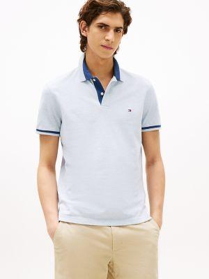 Regular Fit Two-Tone Collar Polo Product Image