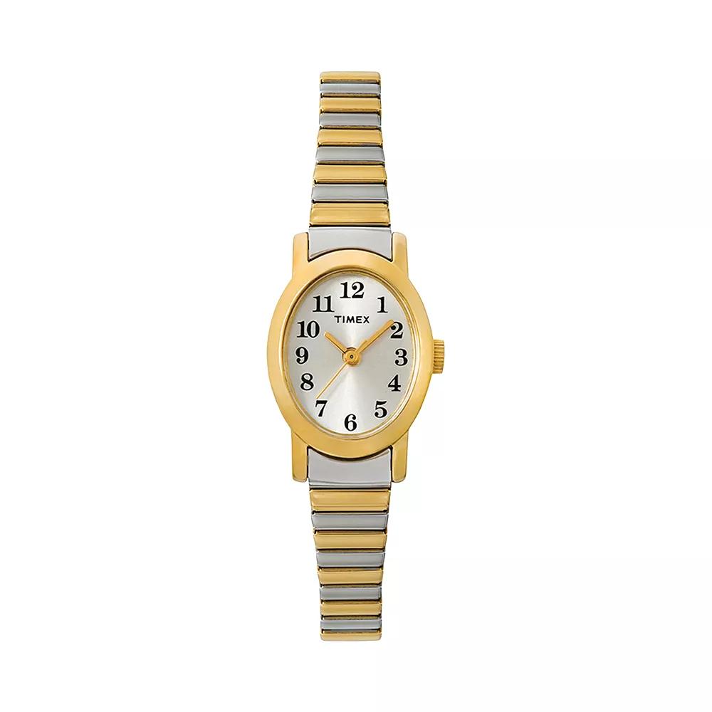Women's Timex Cavatina Expansion Band Watch - Gold/Silver T2M570JT Product Image