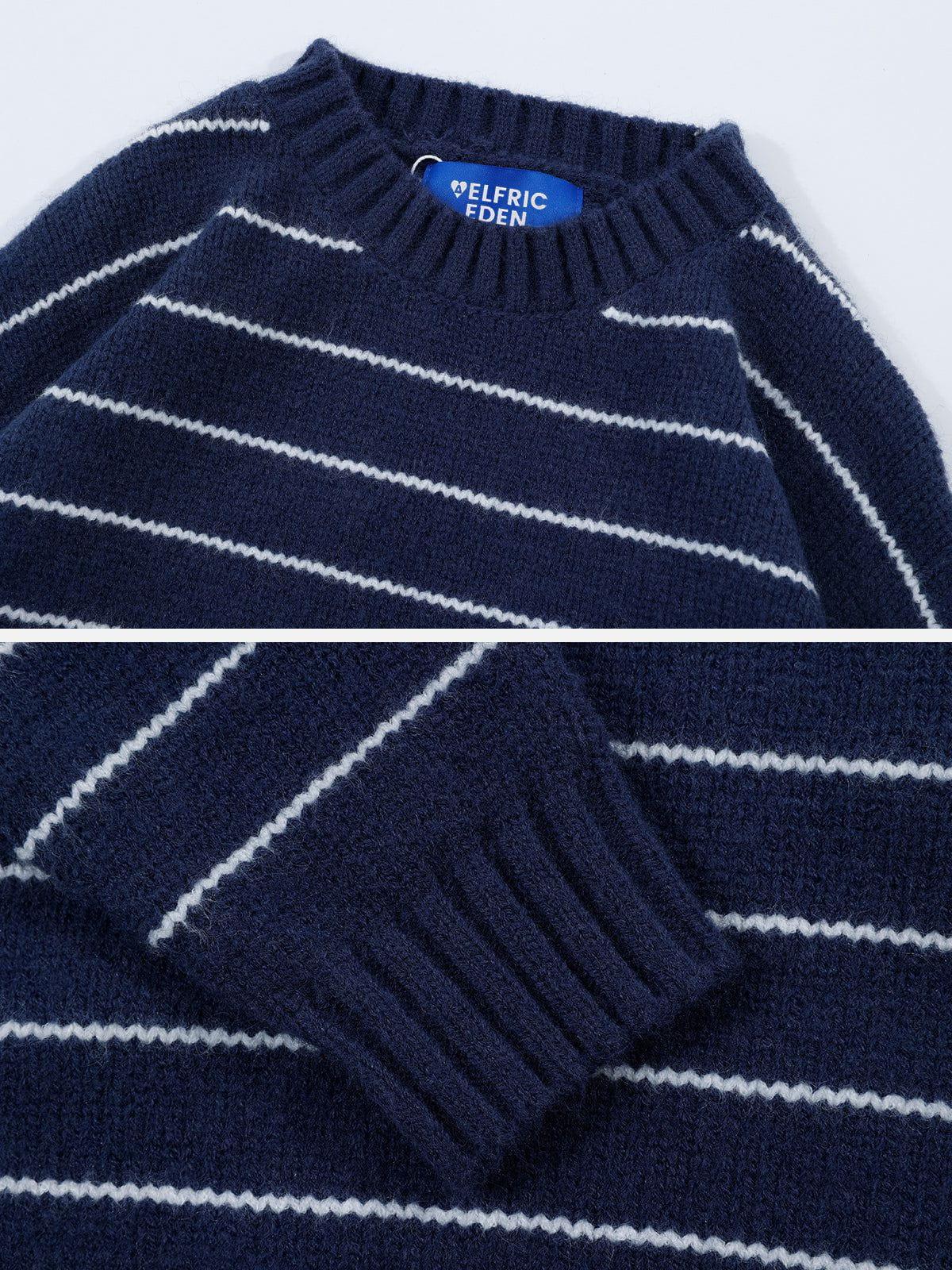 Aelfric Eden Stripes Pattern Sweater Product Image