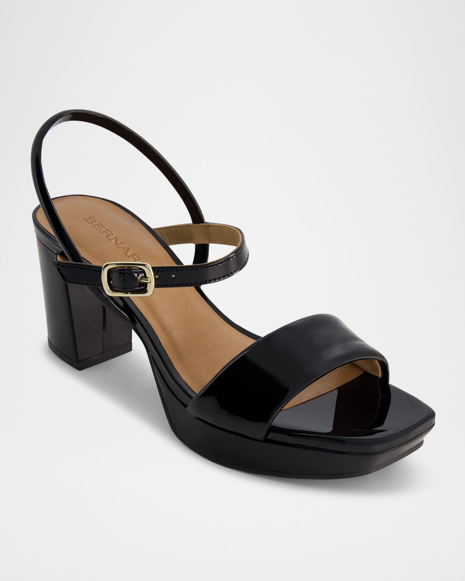 Canto Patent Leather Platform Sandals Product Image