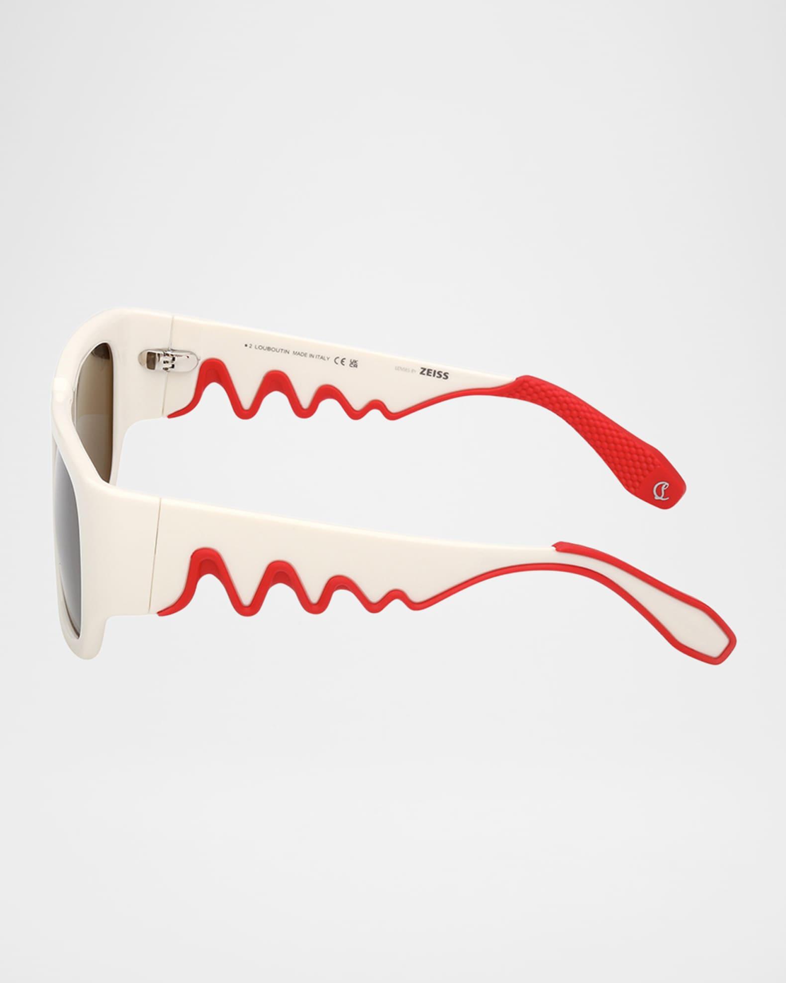 Men's LB0016M Acetate Square Sunglasses Product Image