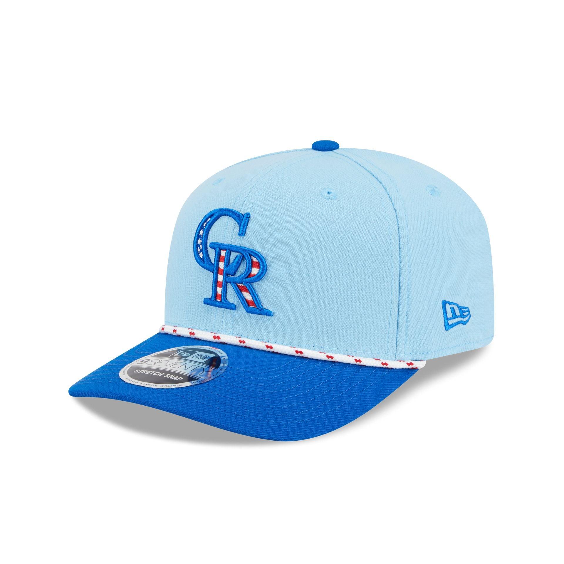 Colorado Rockies Independence Day 2025 9SEVENTY Stretch-Snap Hat Male Product Image