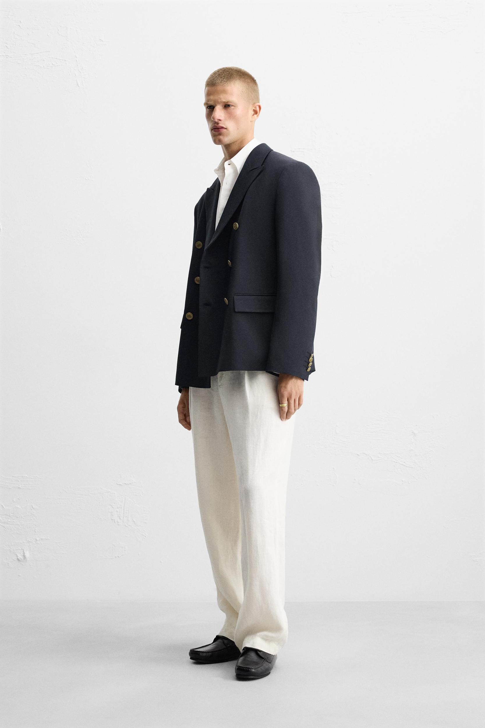 DOUBLE BREASTED BLAZER Product Image