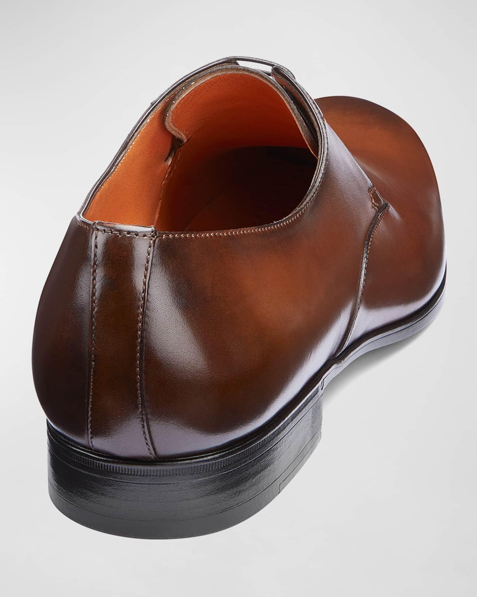 Men's Induct Burnished Leather Derby Shoes Product Image