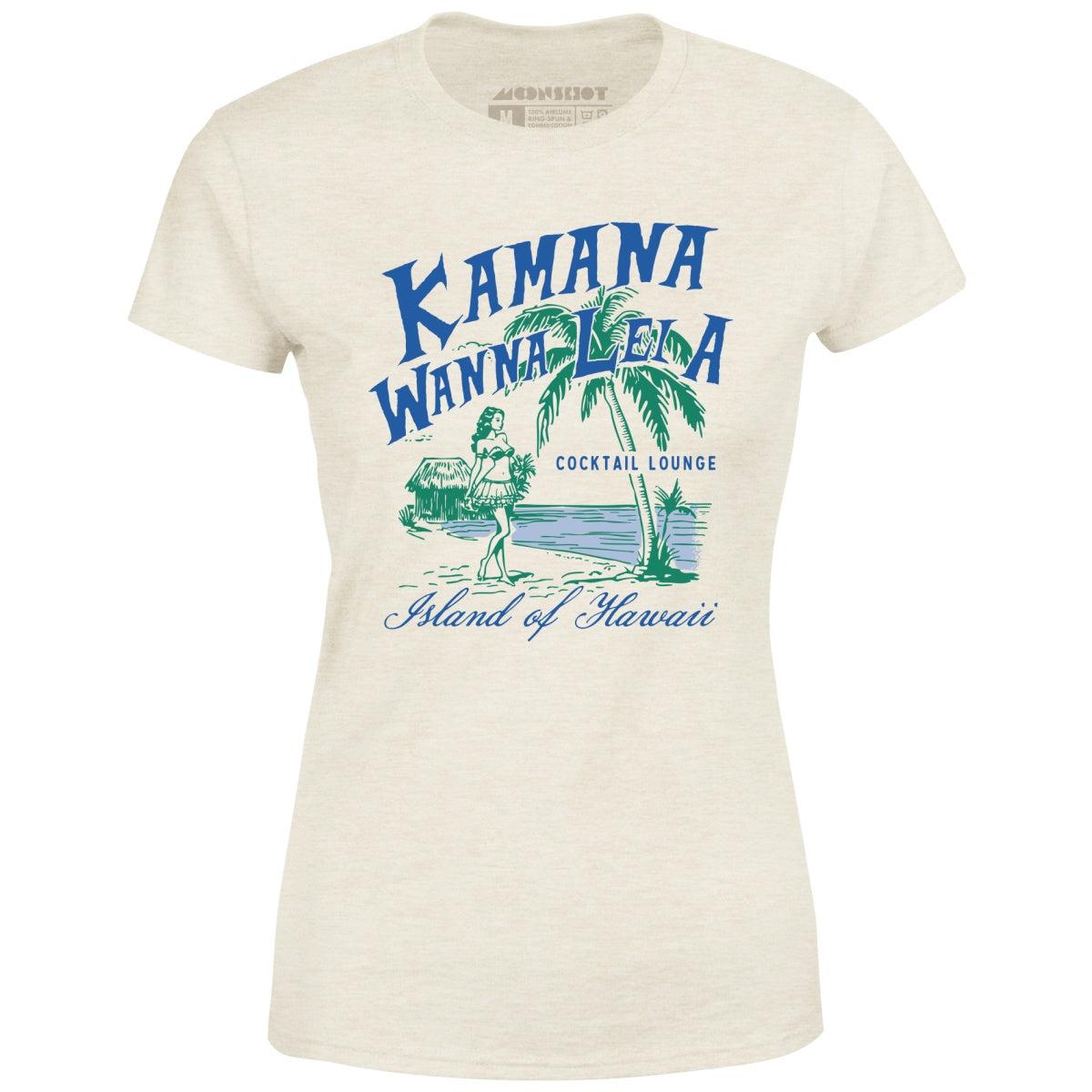 Kamana Wanna Lei A Cocktail Lounge - Women's T-Shirt Female Product Image