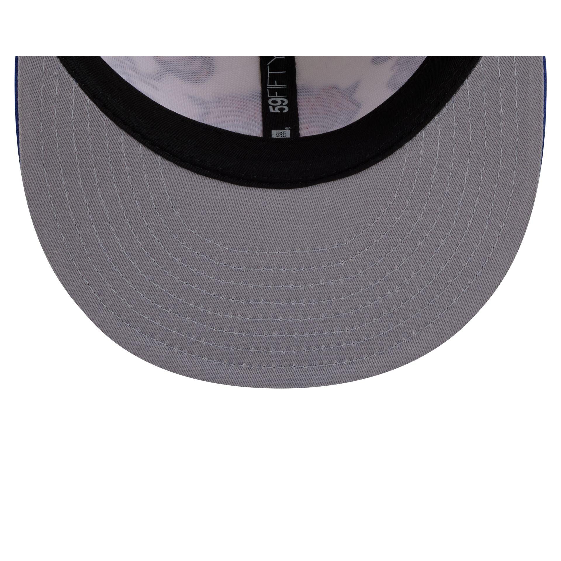 Space Jam x New York Knicks Tune Squad Chrome White 59FIFTY Fitted Hat Male Product Image