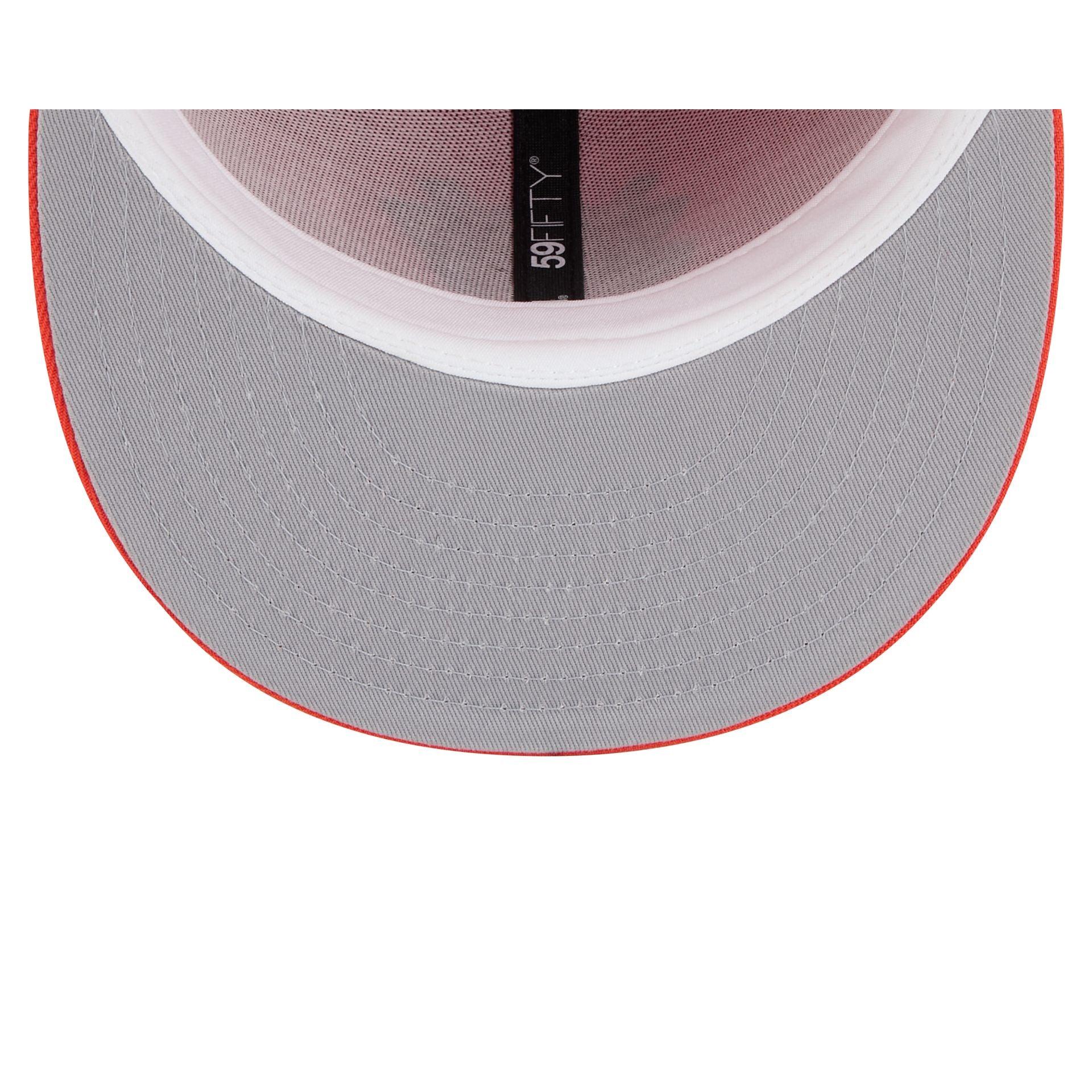 Los Angeles Angels Satin Pin 9FIFTY Snapback Hat Male Product Image