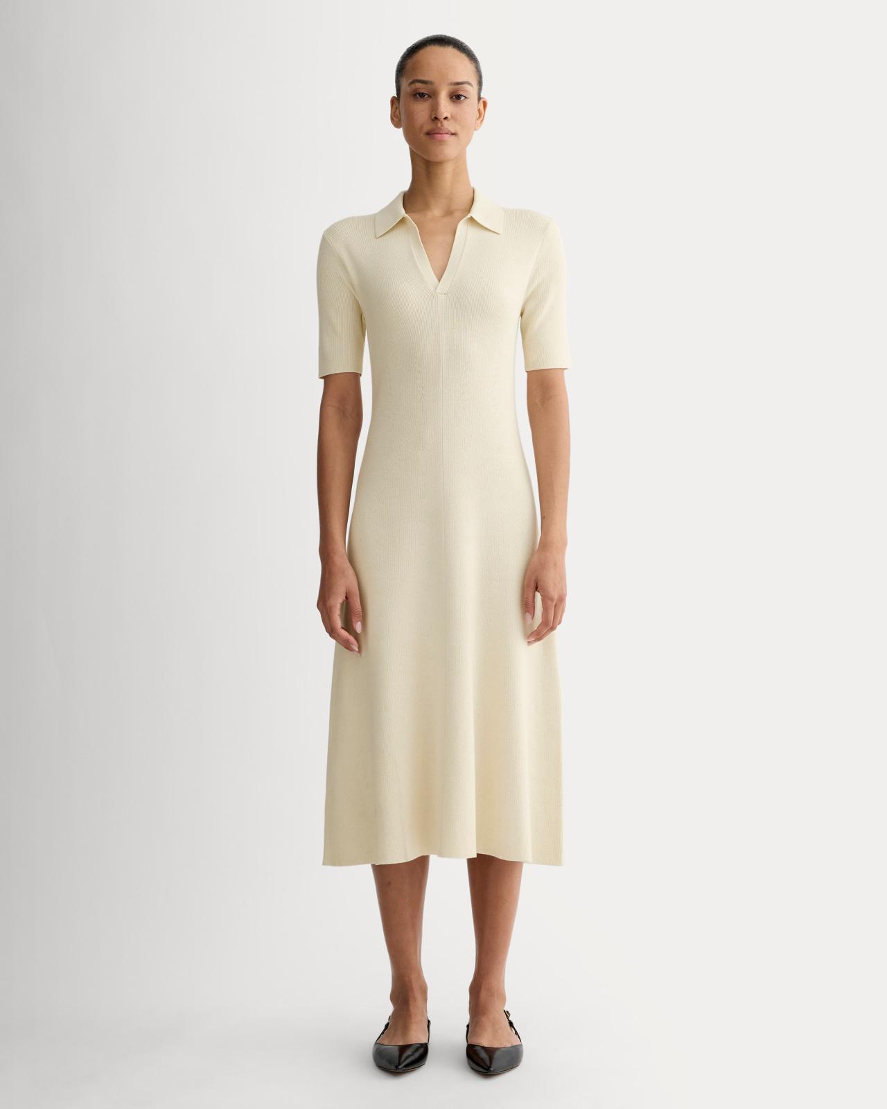 Womens Knit Polo Dress by Everlane Product Image