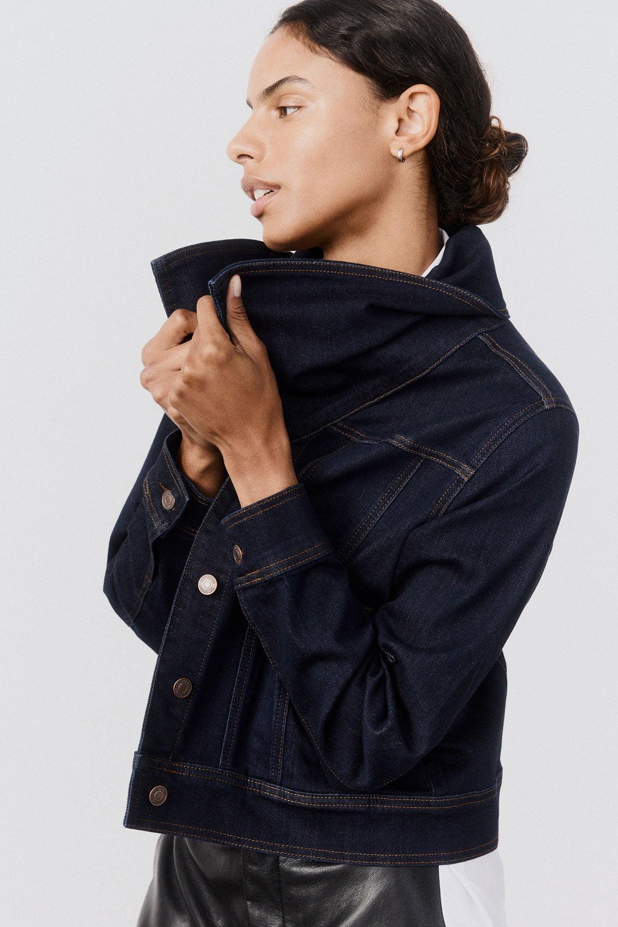 Full of Drama Denim Jacket Product Image