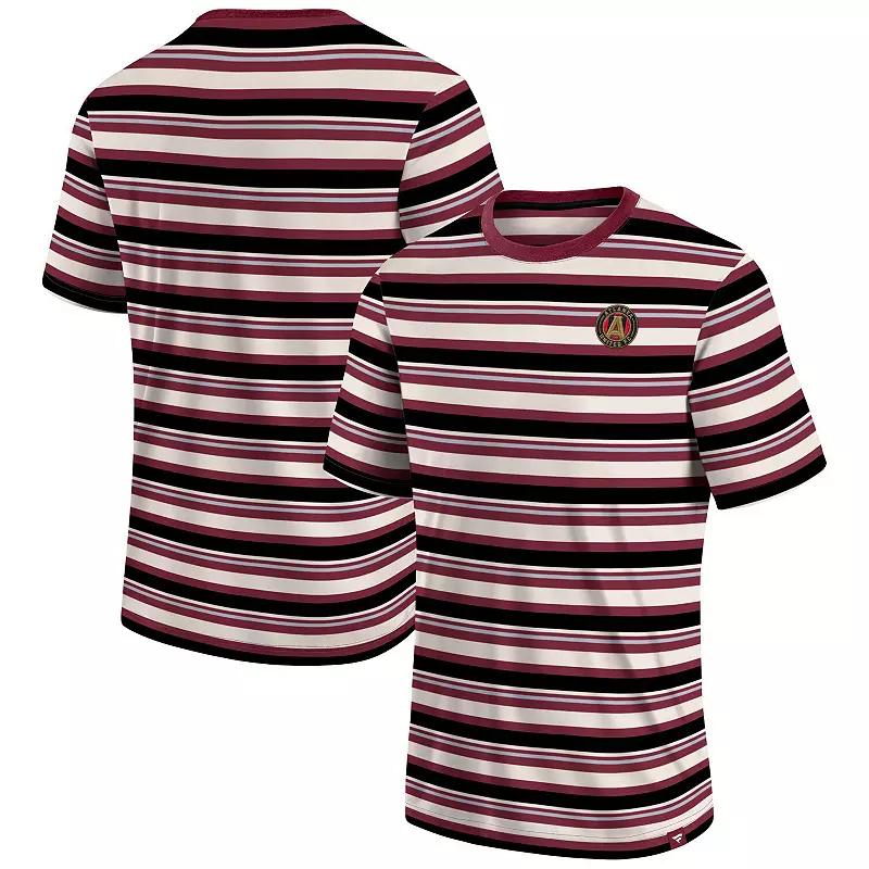 Men's Fanatics Branded Red Atlanta United FC Shot Clock Stripe T-Shirt, Size: Medium, Atu Red Product Image