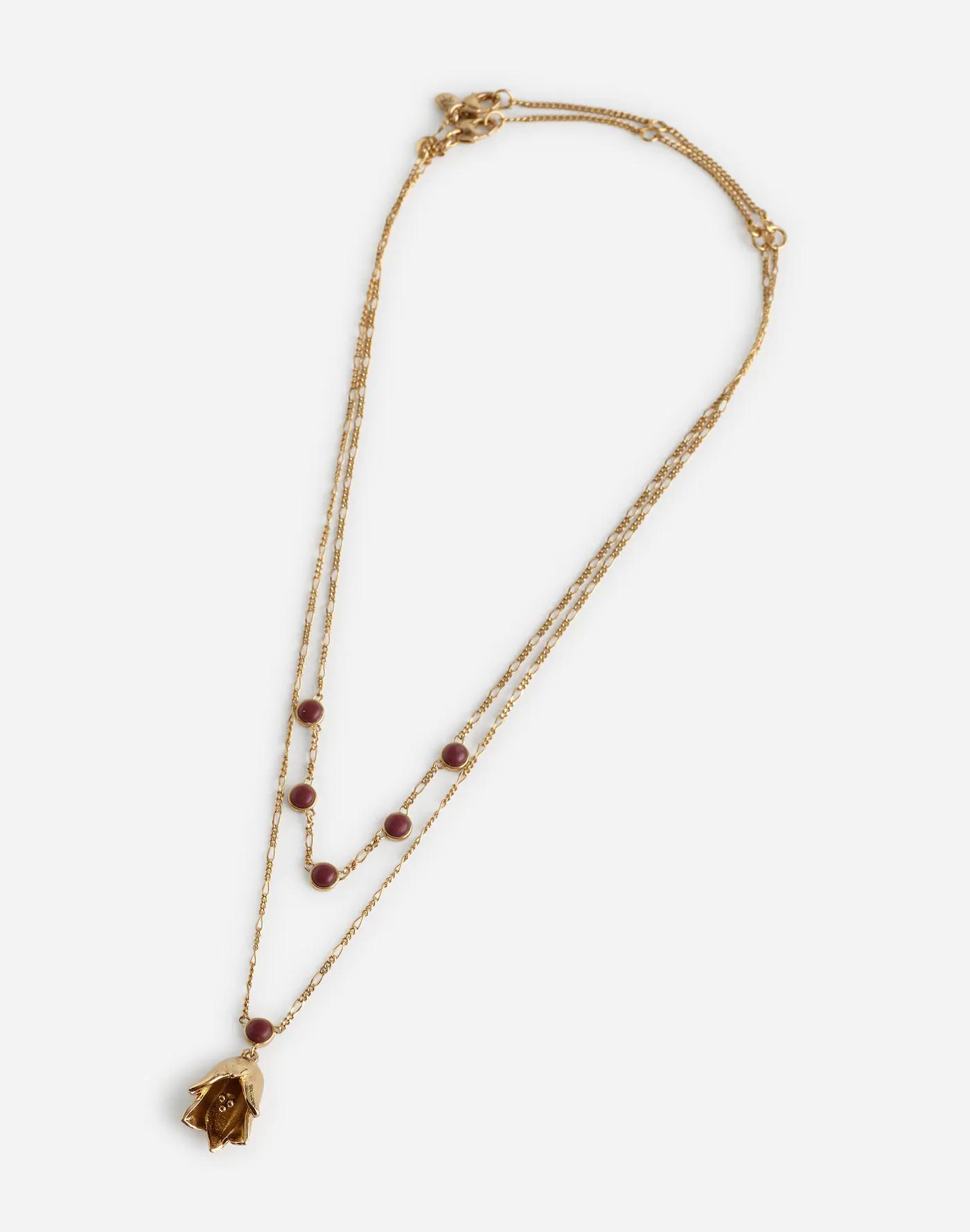 Two-Pack Semiprecious Lily Necklace Set Product Image