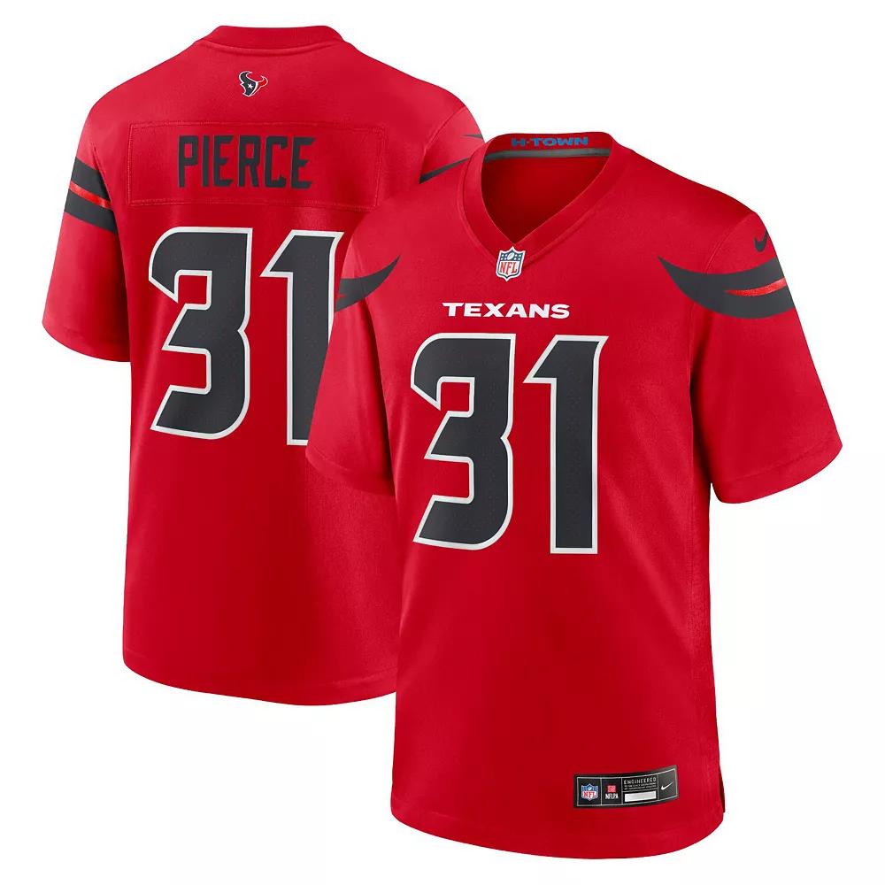 Men's Nike Dameon Pierce Red Houston Texans Alternate Game Jersey,  Product Image