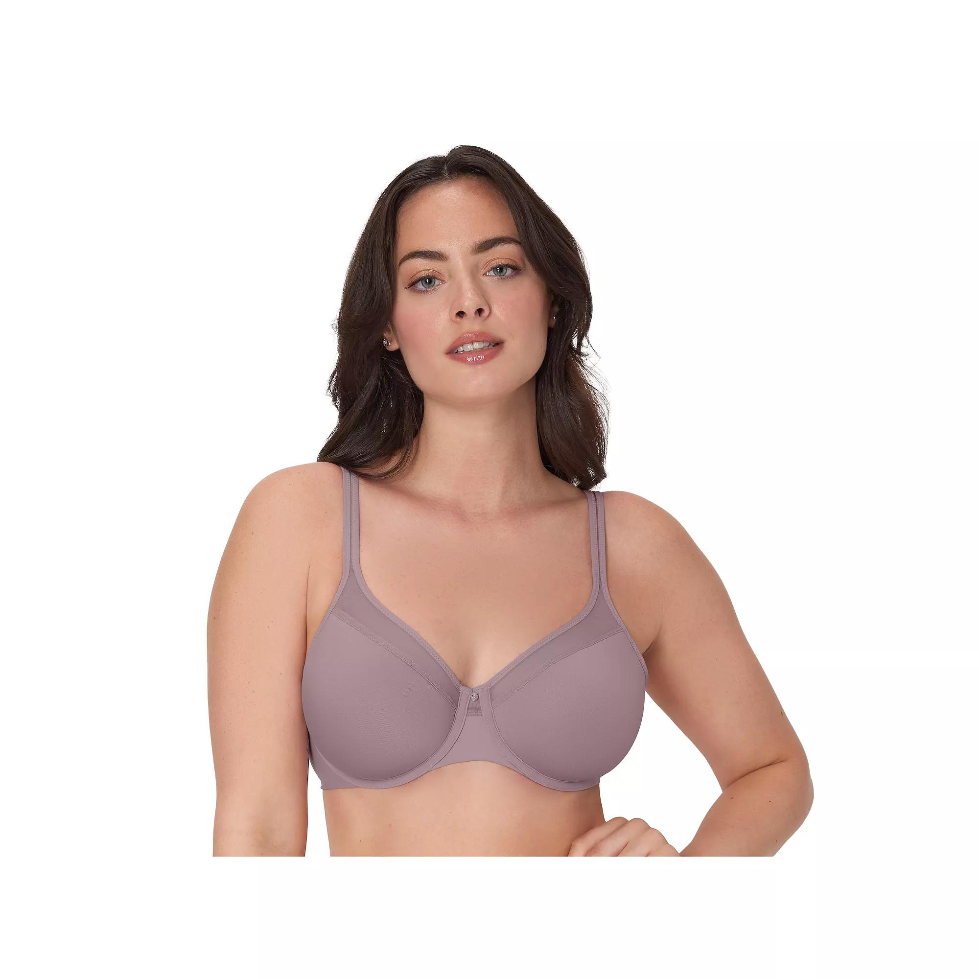 Bali® One Smooth U® Ultra Light Convertible Full-Coverage Bra 3439, Women's, Size: 40 C, Purple Mauve Product Image