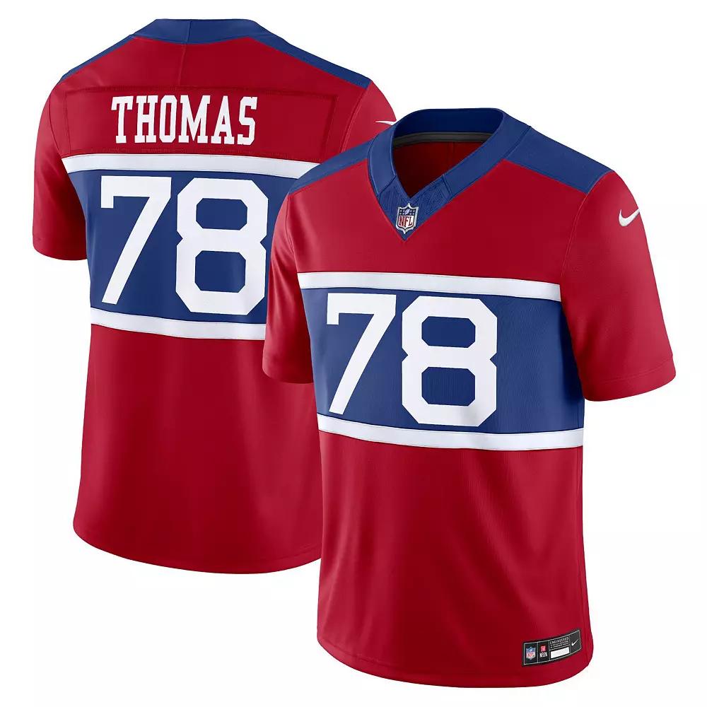 Men's Nike Andrew Thomas Century Red New York Giants Alternate Vapor F.U.S.E. Limited Jersey,  Product Image