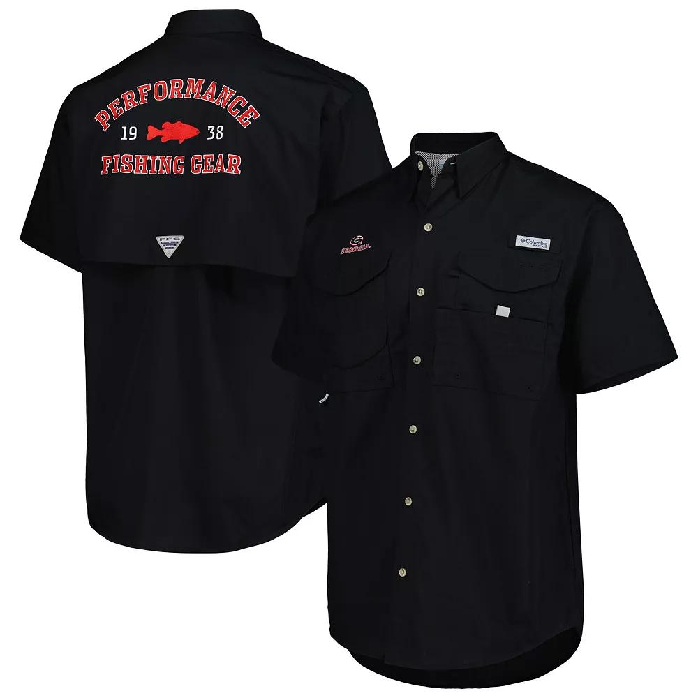 Men's Columbia Black Georgia Bulldogs Bonehead Button-Up Shirt,  Product Image