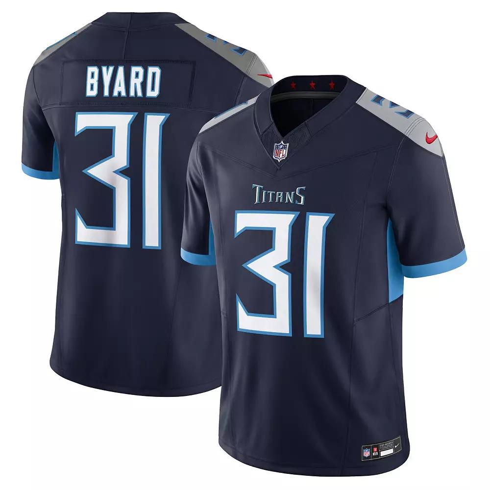 Men's Nike Kevin Byard Navy Tennessee Titans Vapor F.U.S.E. Limited Jersey,  Product Image